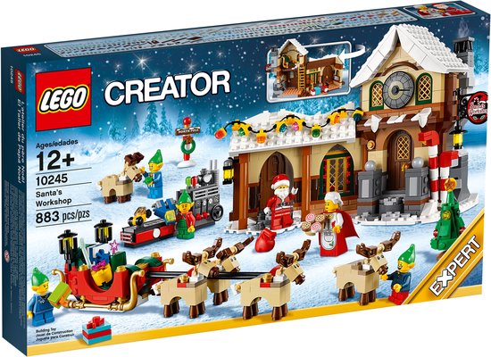 LEGO Creator Santa's Workshop, Bouwpakket, 12 jaar, 883 stuk(s)