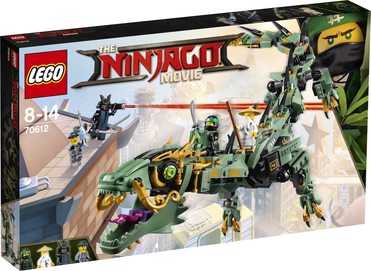 LEGO NINJAGO Groene ninja mecha draak 70612