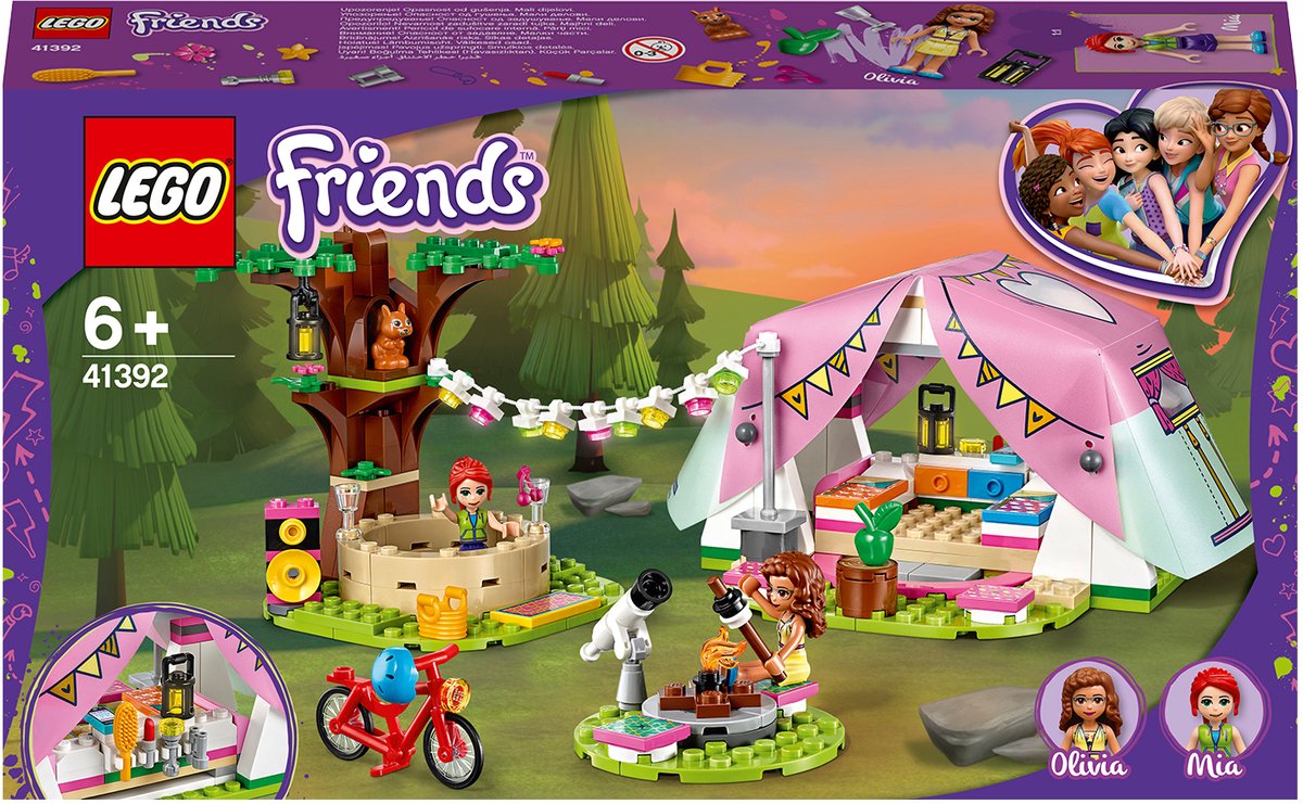 Bol.com LEGO Friends Glamping in de natuur 41392 aanbieding