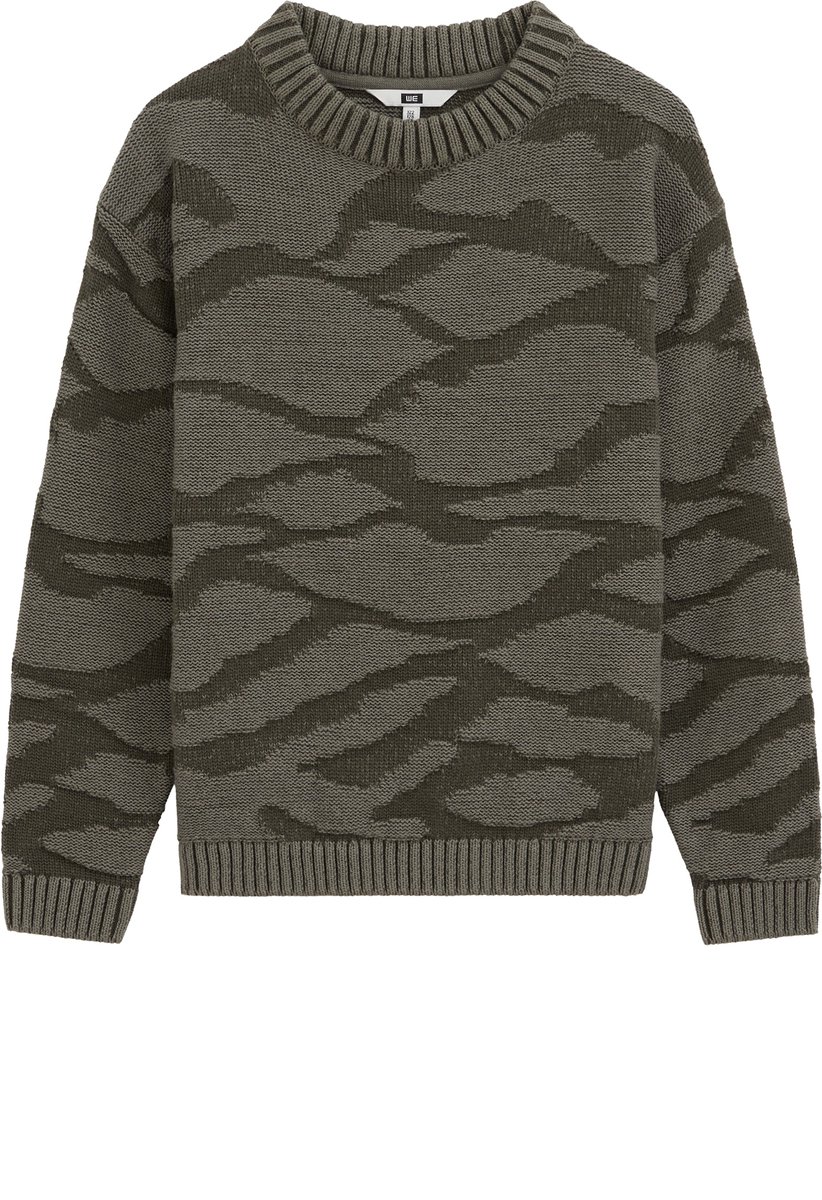 WE Fashion Jongens jacquard trui