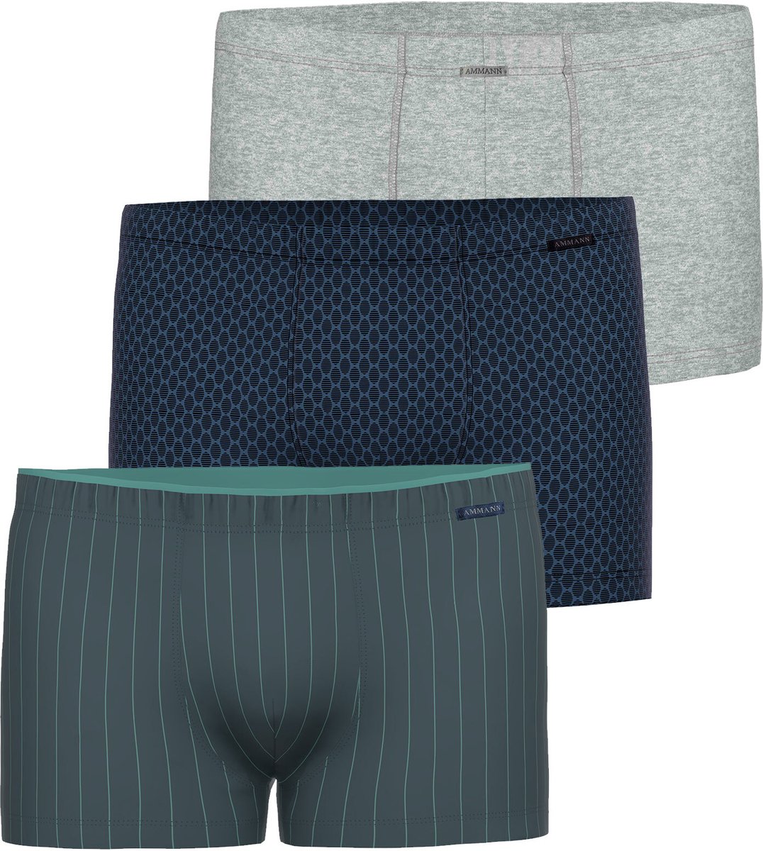 3-pack heren retro shorts Mix Shorts