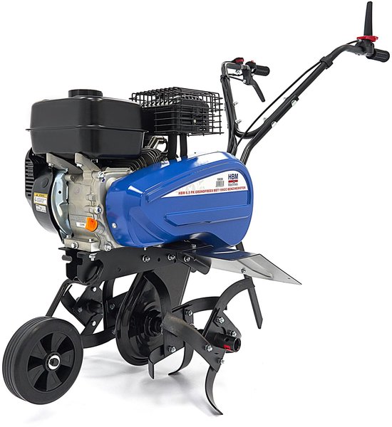HBM 6.5 PK Grondfrees, Ploeg met 196cc benzine motor van Merkloos	 — afbeelding 2