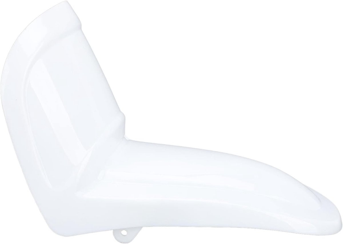 Motorfiets Voorvork Spatula Bescherming tegen Stof, Sneeuw en Grind, Geschikt voor PW50 PY50 Y-Zinger 1998-2024, Slagvaste Modderflap en Fairing Bescherming (Wit)