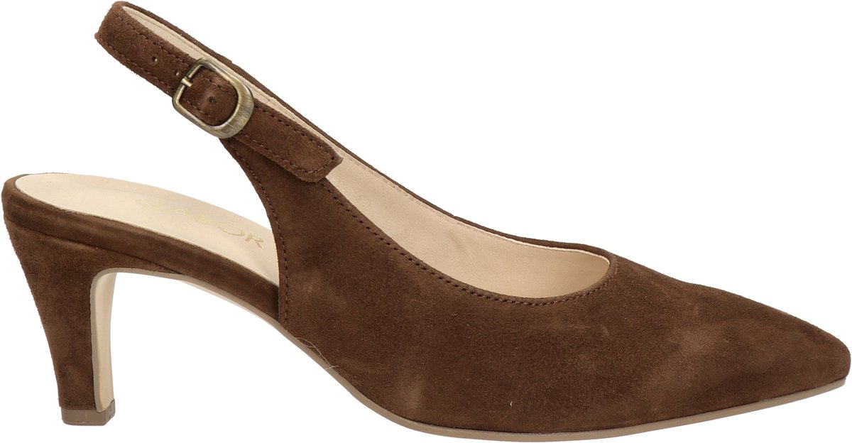 Gabor dames pump - Bruin - Maat 38,5