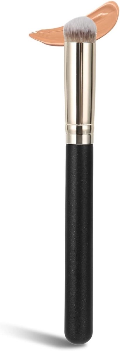 Oogschaduwkwast voor Concealer - Zachte Haren, Perfect voor Vlekken en Onvolkomenheden Bedekken, Make-up Tool voor een Stralende Look