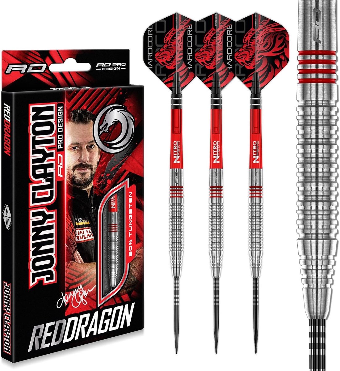Soft tip darts - Zilver - 24 Gram - Premium Wolfraam Steeltip Dartset - Voor Gevorderde Spelers