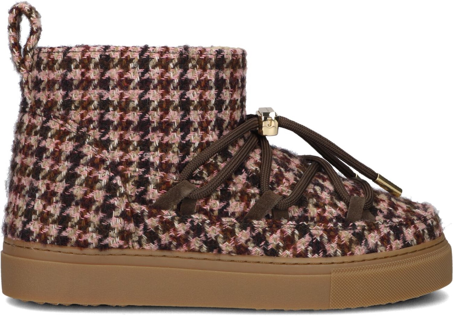 Inuikii Plaid Low Laarzen - Textiel - Dames - Multi - Maat 39