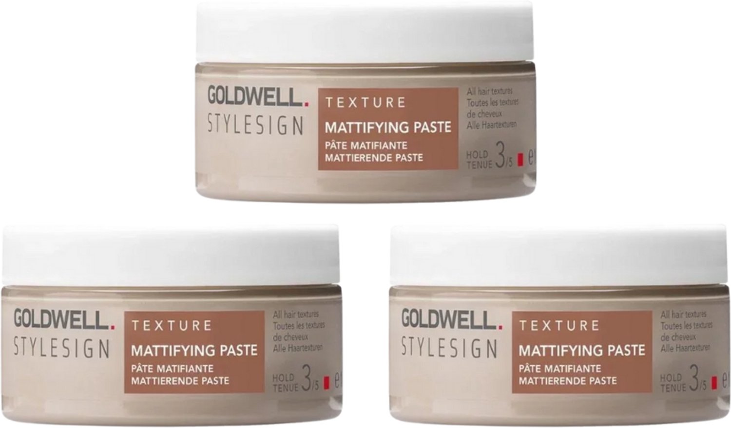 Goldwell StyleSign Mattifying Paste Triple Set – 3x100ml