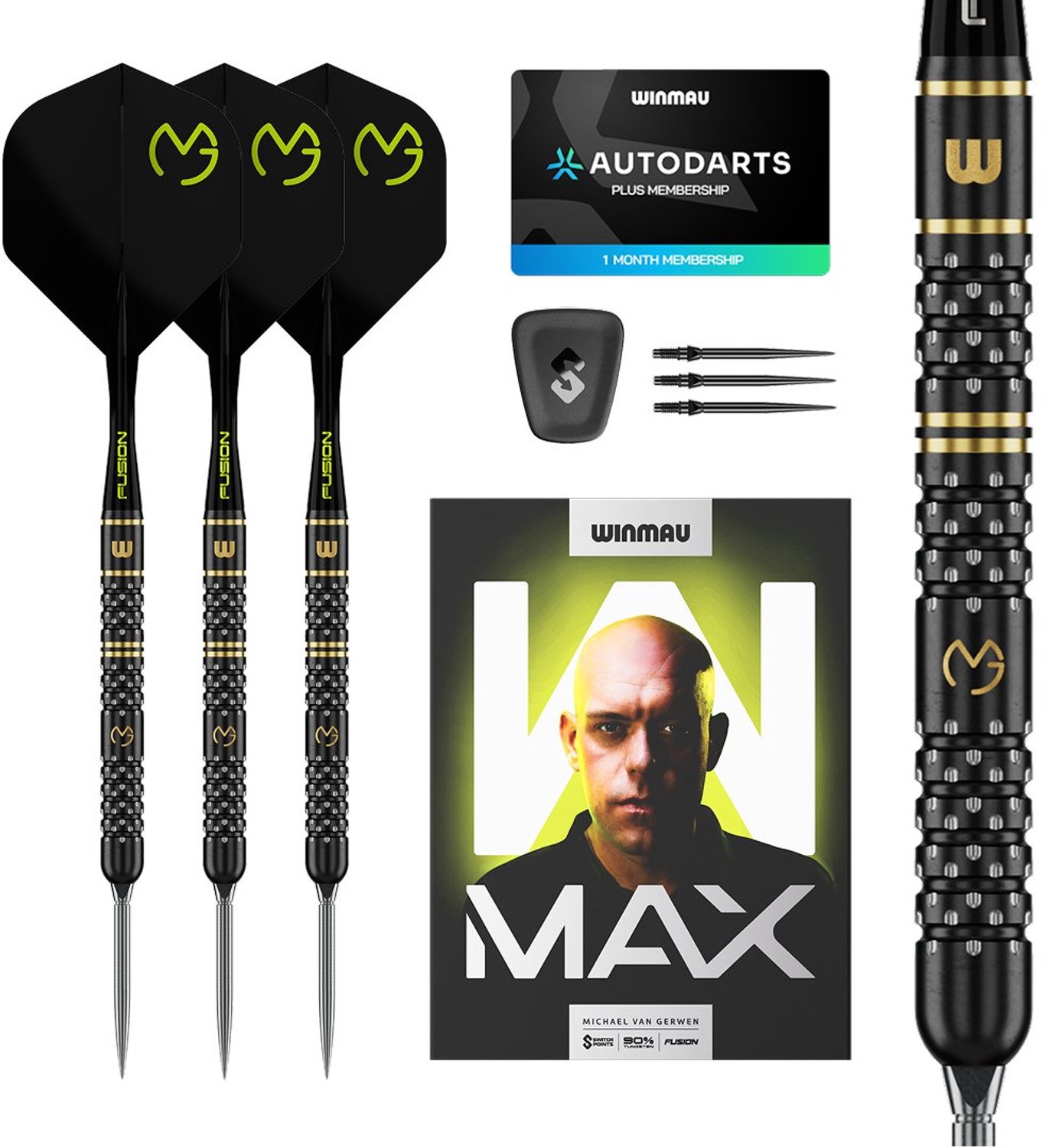 Winmau Michael van Gerwen MVG W Max Switch Point 90% - Dartpijlen