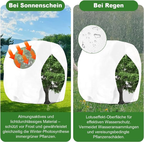 Winterbescherming voor planten, XXL, 250x360 cm — afbeelding 4
