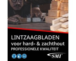 Set van 3 houten lintzaagbladen 2360 x 8 x 0,65 mm 6 tpZ houtzaagband zaagblad geschikt voor bijvoorbeeld 3 Vario