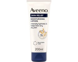 Aveeno Skin Relief Moisturising Lotion - 200 ml (voor zeer droge, gevoelige en geirriteerde huid)