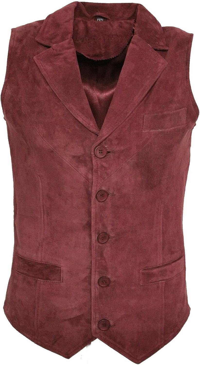 Gilet, wild leder, biker stijl