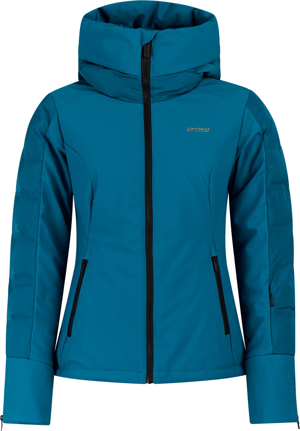 Protest PRTMercury Skijas Dames Waterkolom 10K Skipasvak Winterjas Blauw