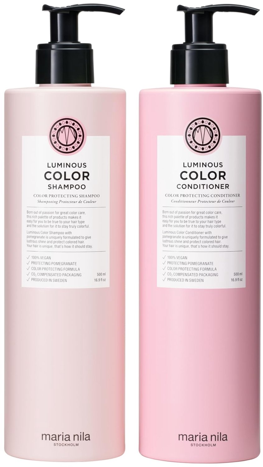 Shampoo en Conditioner Set voor Gekleurd Haar met Kruidige Extracten