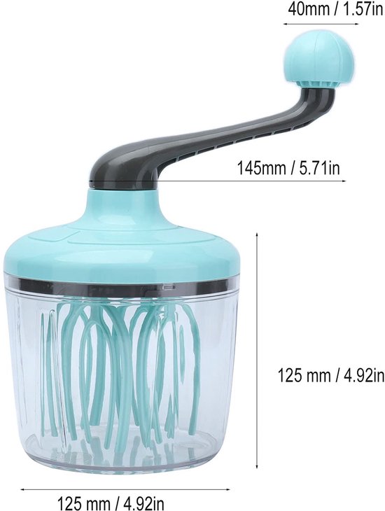 Handmatige Mixer met Afneembare Handgreep — afbeelding 5