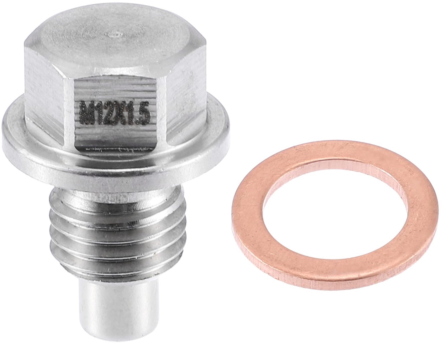 Olieafvoerplug Magnetisch - Roestvrij Staal - Afvoerplug - Olielekkage Preventie - Geschikt voor BMW - M12x1.5