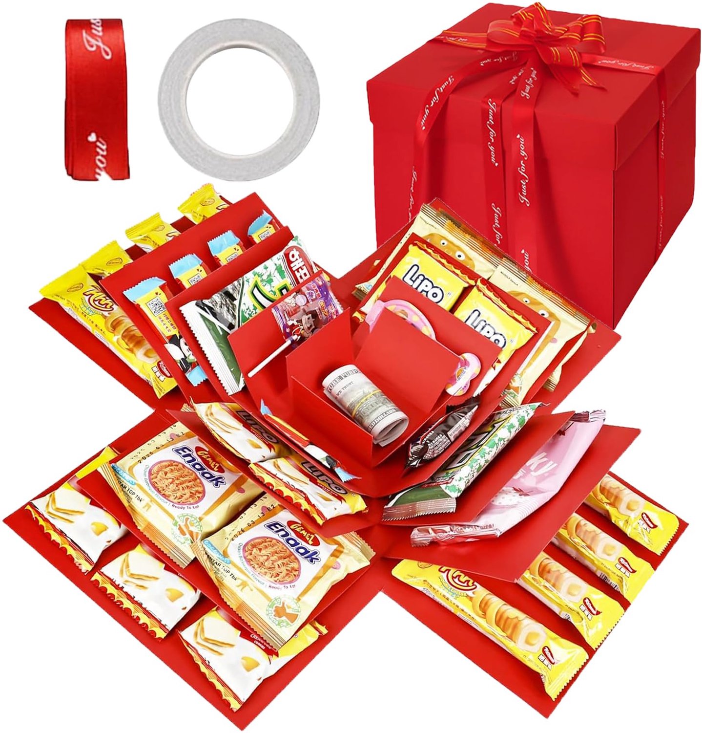 DIY 5-Laags Explosiebox voor Cadeaus