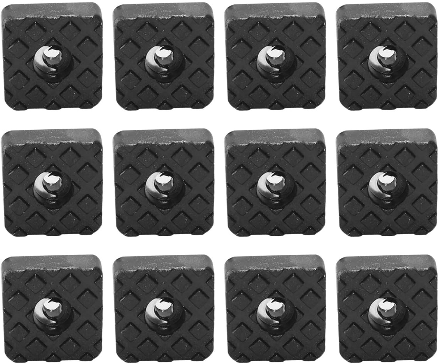 12 Stuks Antislip Rubberen Voetjes voor Meubels