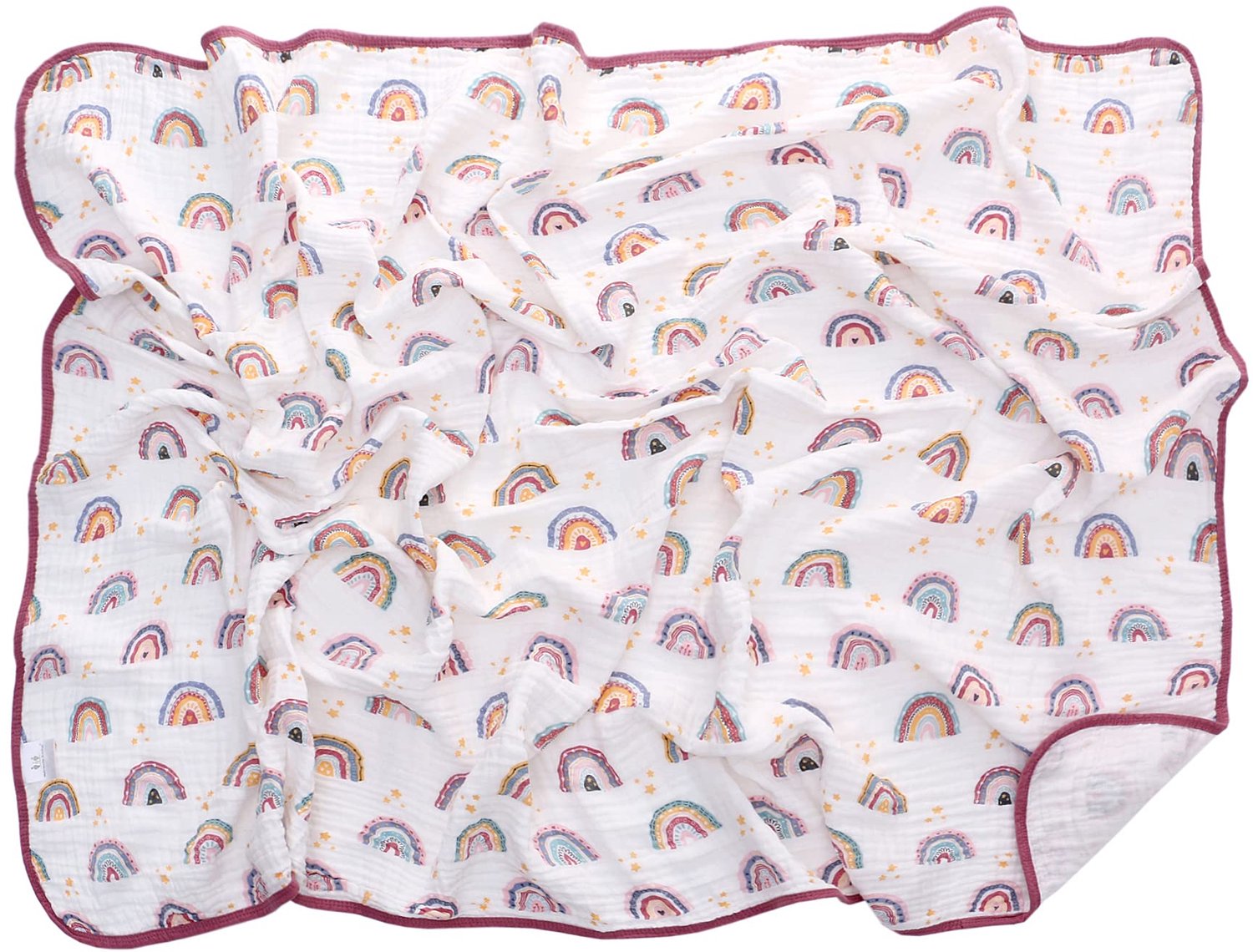 Muslin Swaddle Dekentje van Katoen voor Baby's, 110x150cm