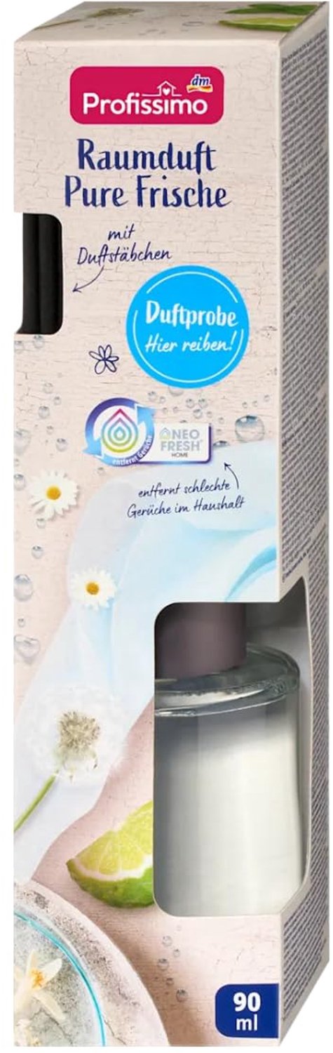 Geurstokjes Kamergeur - Vloeibaar - Pure Frisse - 90 ml