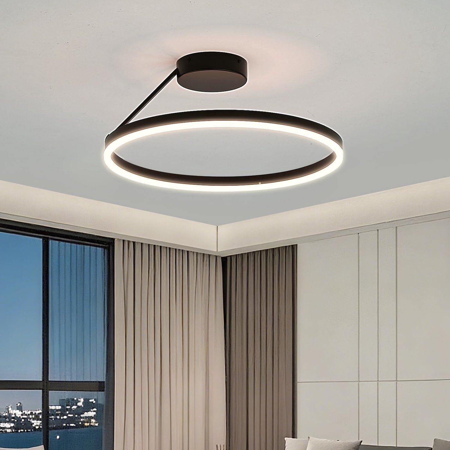 Moderne Ronde LED Plafondlamp met Warme Kleuren 40 cm