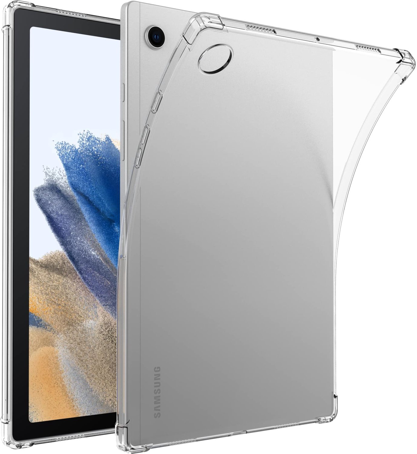 Transparante Beschermcase voor Galaxy Tab A8 10.5" - Slank en Lichtgewicht TPU