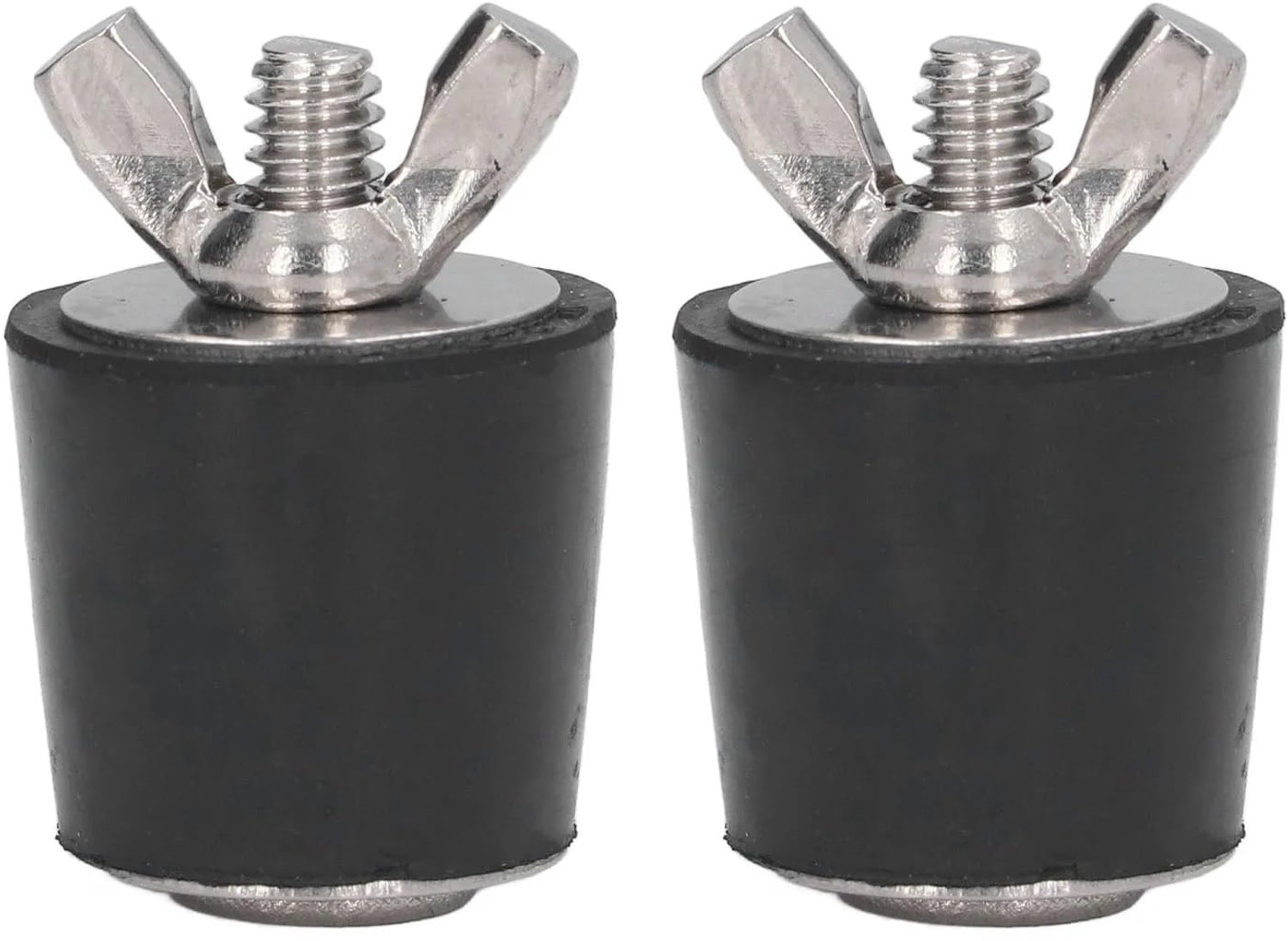 Winterpluggen 2 Stuks - Robuuste Rubber Pluggen - 25mm Zwembad Winteruitbreidingspluggen - Antivriespluggen - Buisstop voor Skimmers - Bescherming tegen Winterse Schade - Zwembadplug