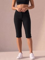 Sjeng Sports MATCH - Maat: 40 Zwart - Tennis Broek Vrouwen - Sportbroek - stretch
