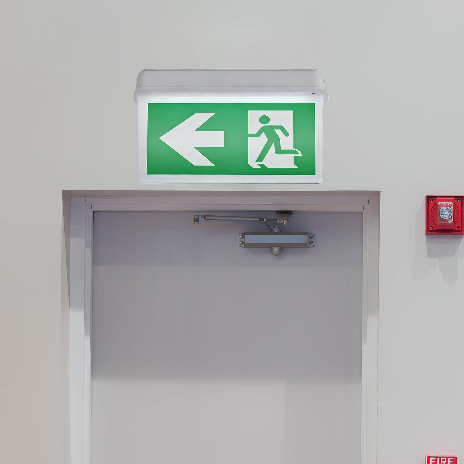 LED Noodverlichting Vluchtweglamp met Pictogrammen en Noodstroom
