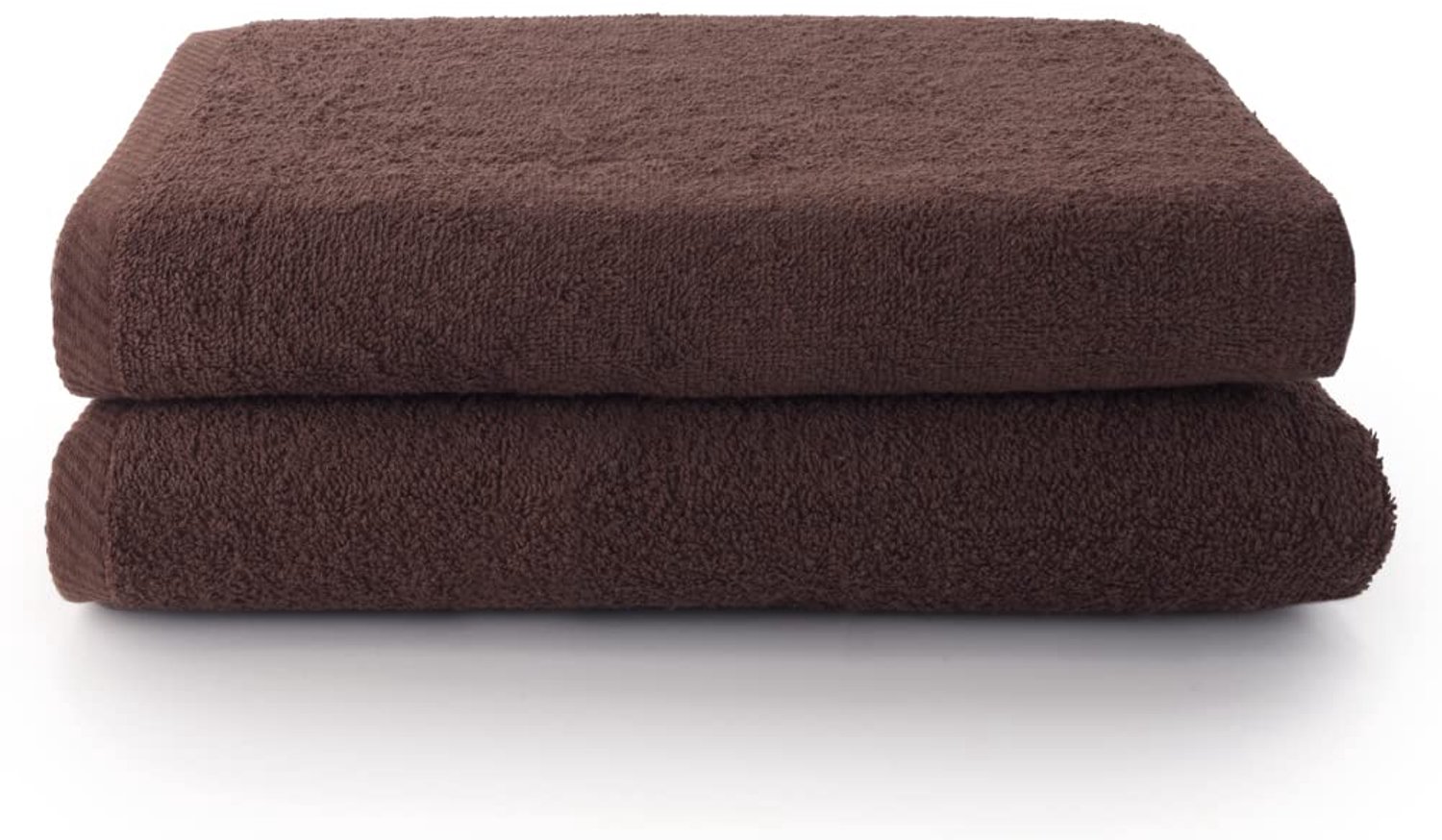 Set van 2 Grote Badhanddoeken 100x150 cm - Katoen 400 g/m²