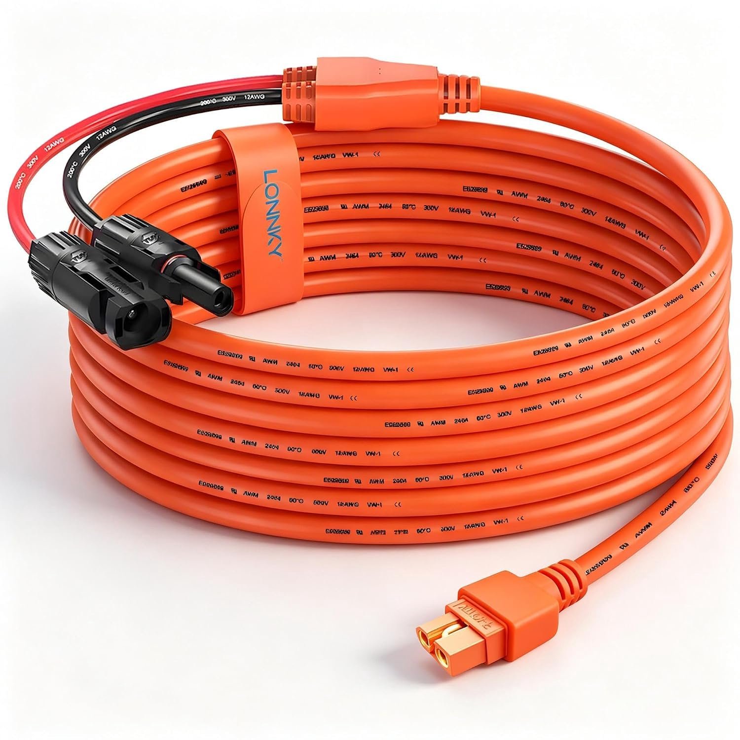 12AWG Solar naar XT60i Verlengkabel 16.4ft