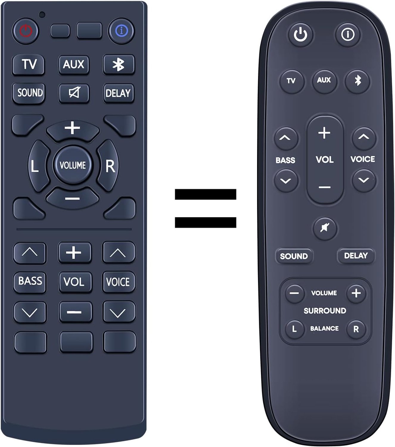 Replacement Remote Compatible with Polk Audio MagniFi Mini AX Ultra Compact TV Soundbar - ShopVlot