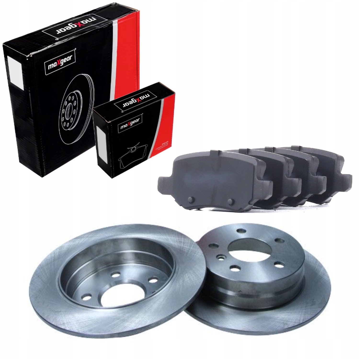 Remschijven & Blokken Achteras Mercedes A W169 B W245 04-