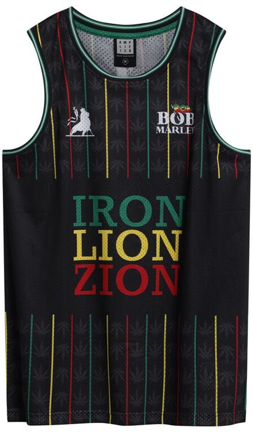 Bob Marley Amplified Collection - Bob Marley B Ball Heren Jersey - meerkleurig - 5XL