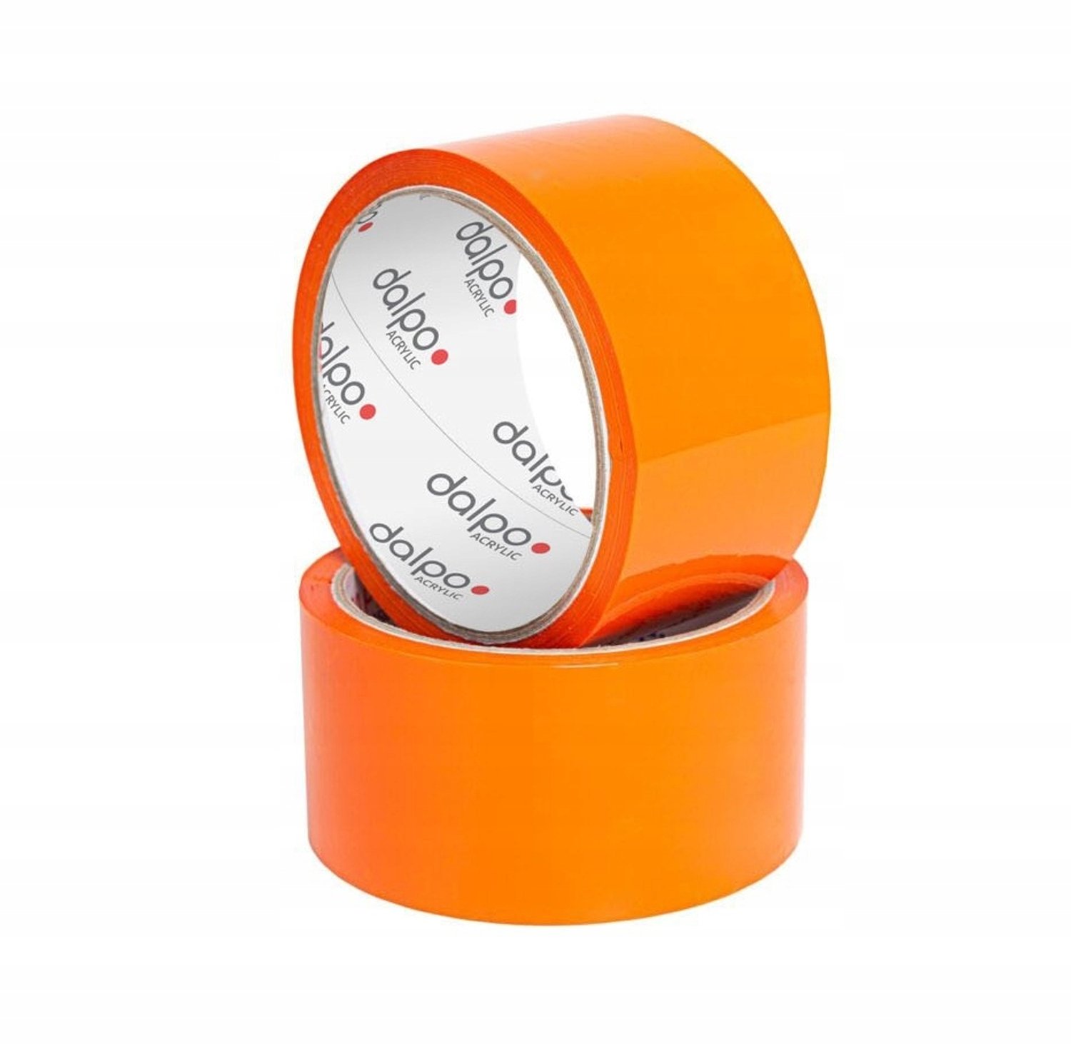 Dalpo Oranje Pakband Acryl 48mm x 45m - Sterke Kleefkracht