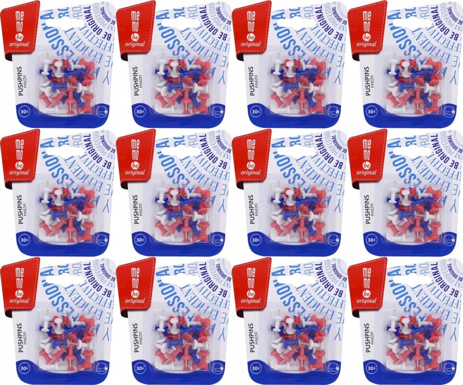 Memobe Duimspijkers Barrel 360 Stuks Mix Kleuren voor Prikborden
