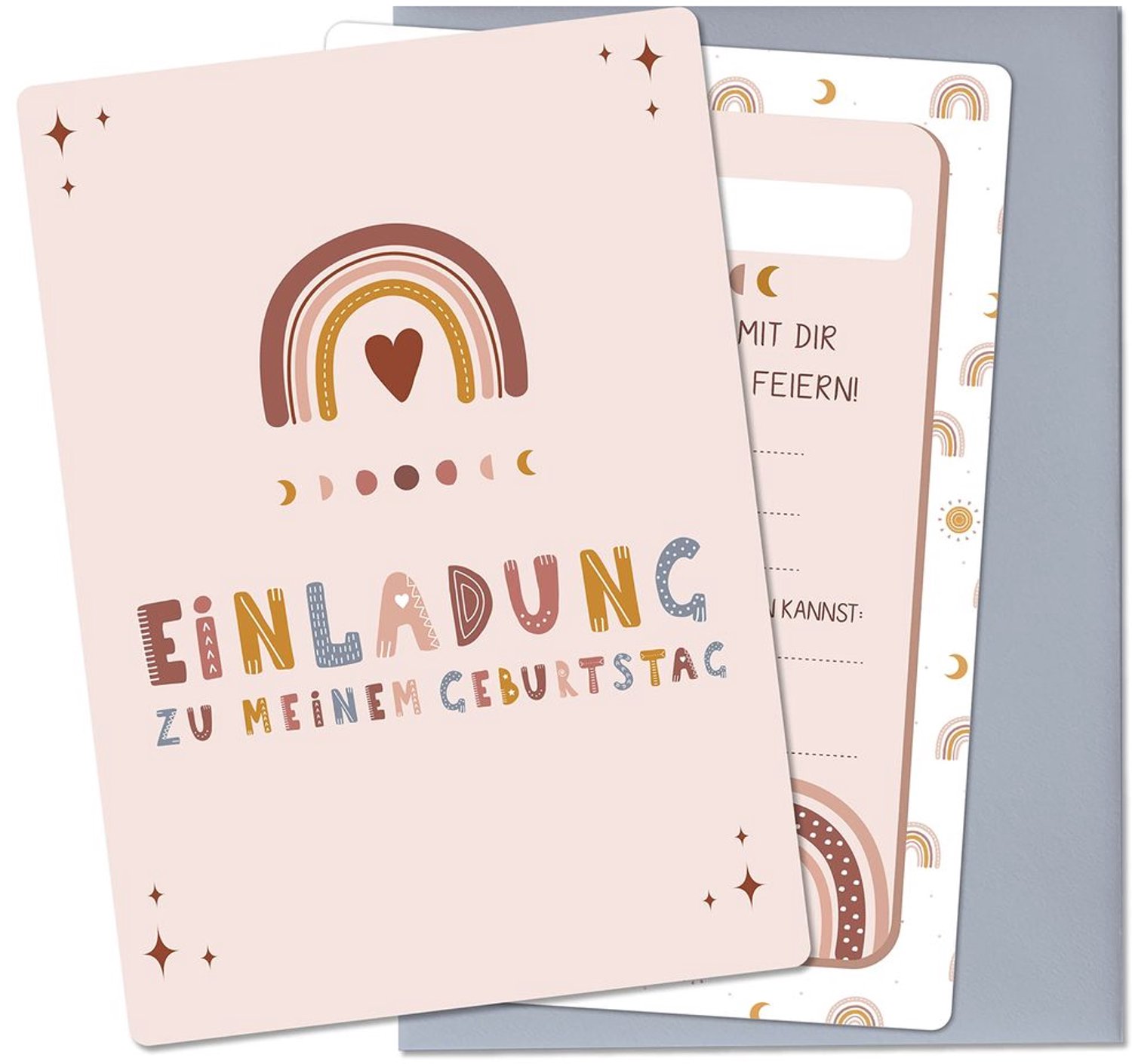 Verjaardagsfeestuitnodigingskaarten voor Elk Feest