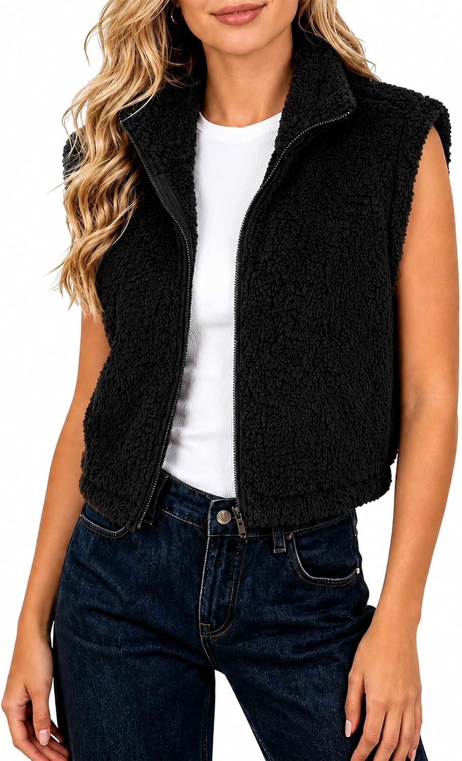 Vrouwen fleece vest