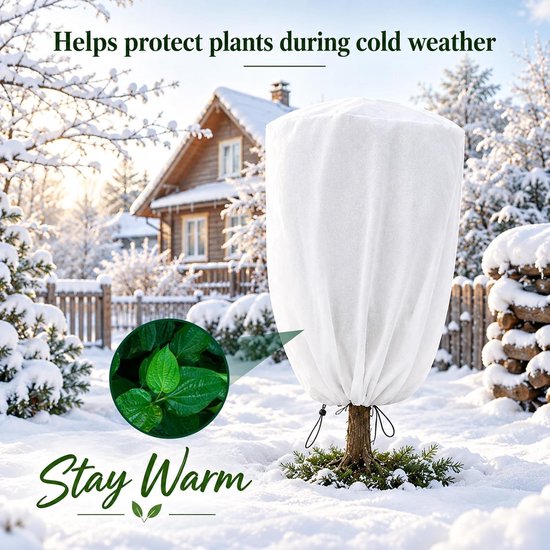 Winterbescherming voor planten, herbruikbaar — afbeelding 4