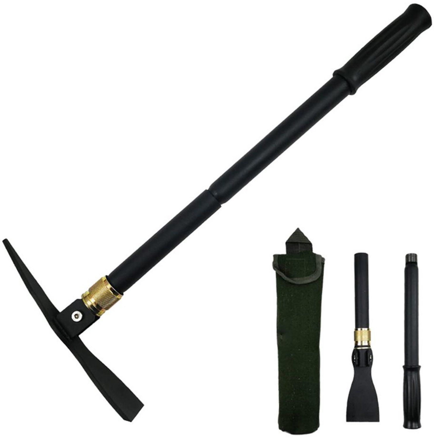 Multifunctionele Opvouwbare Schep van Gelegeerd Staal - Tuinieren & Survival