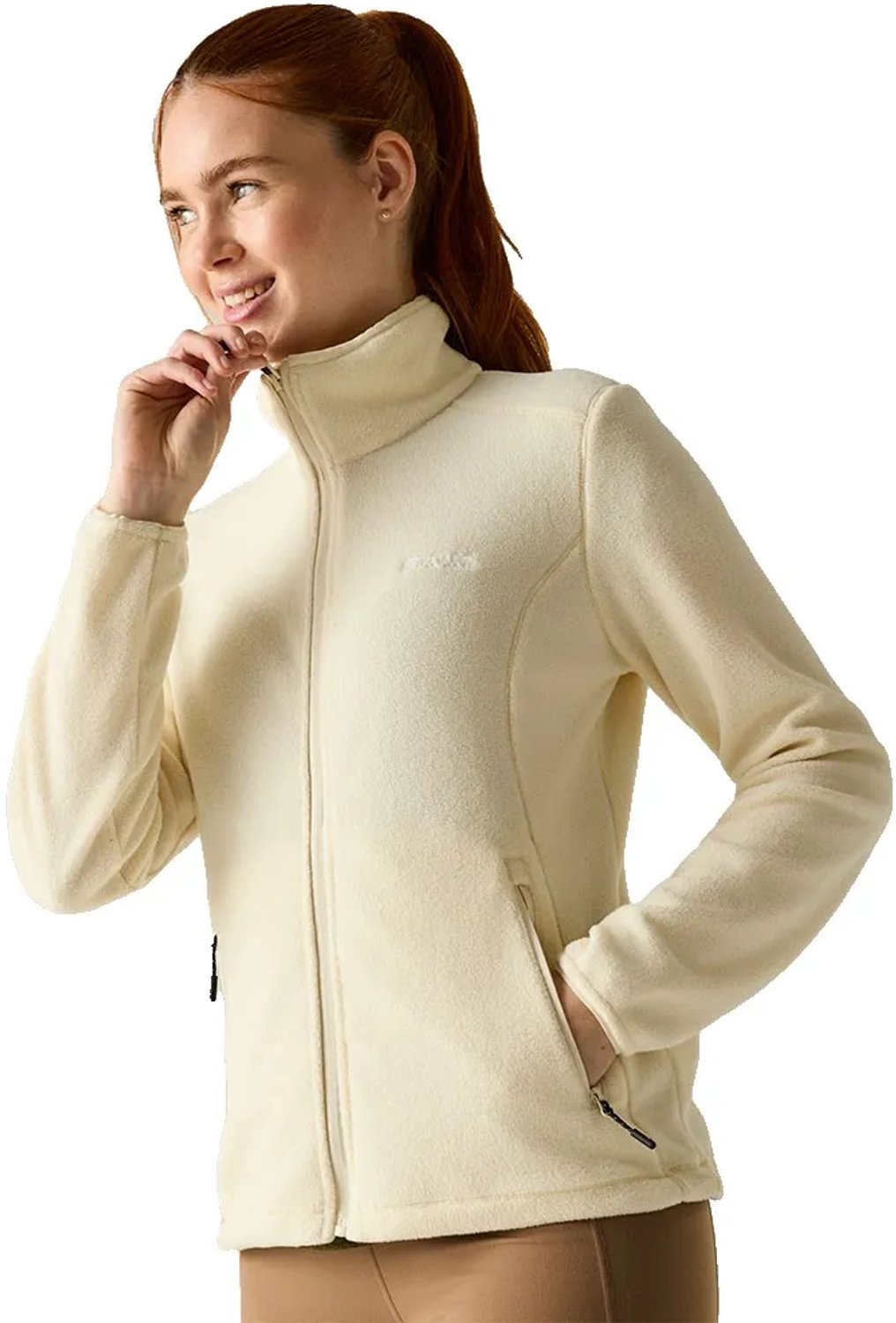 Regatta Floreo Iv Fleece Met Volledige Rits Vrouw Light Vanilla