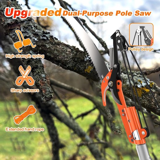 Boomtrimmer met Verstelbare Steel van 3 tot 12 FT — afbeelding 5