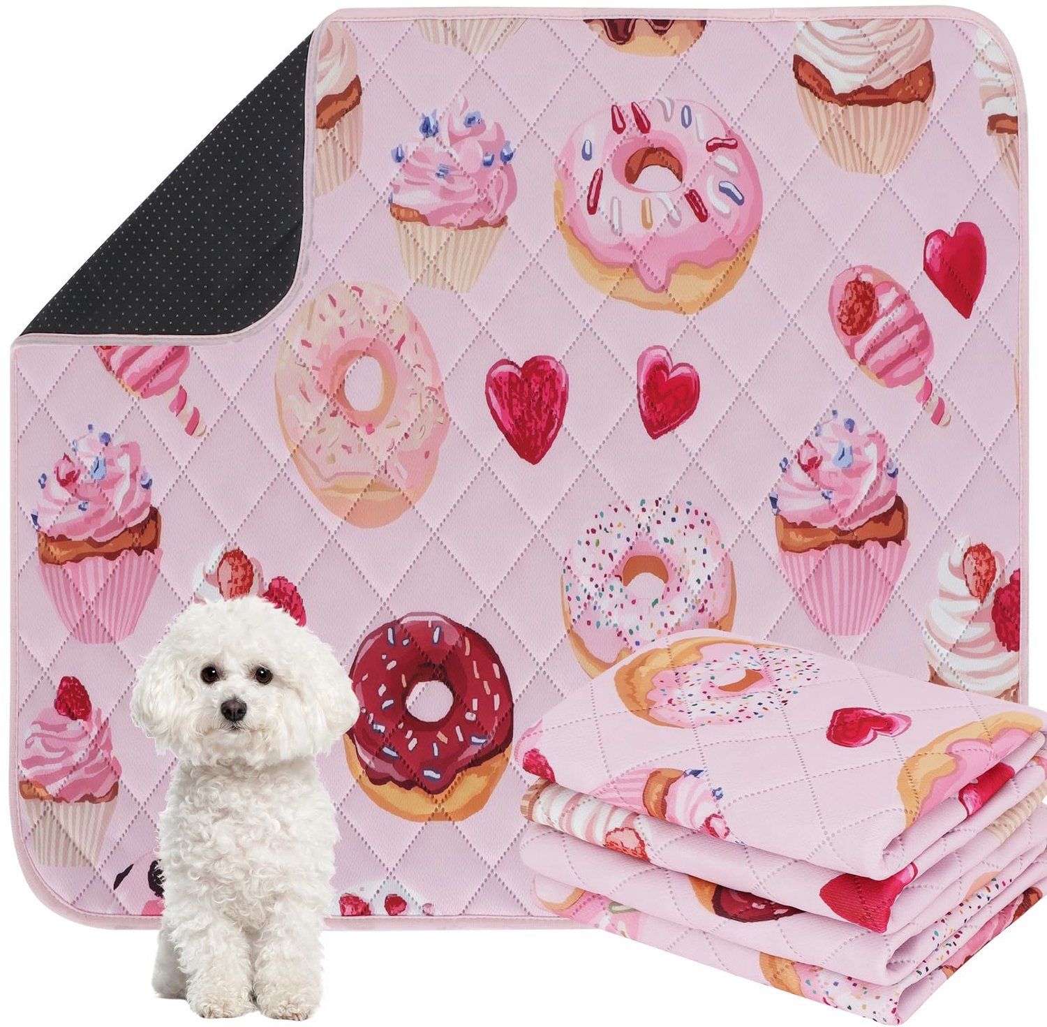 Herbruikbare Hond Pipi Mat Set van 2 - Waterdicht en Absorberend