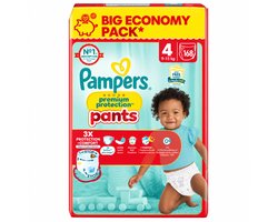 Pampers - Premium Protection Luierbroekjes Maat 4 (9-15kg) - 4 x 42 stuks - Voordeelverpakking