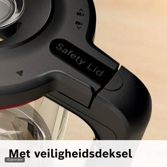 Bosch Serie 4 MMB4151B blender 1,5 l Blender voor op aanrecht 1200 W Zwart van Bosch — afbeelding 2