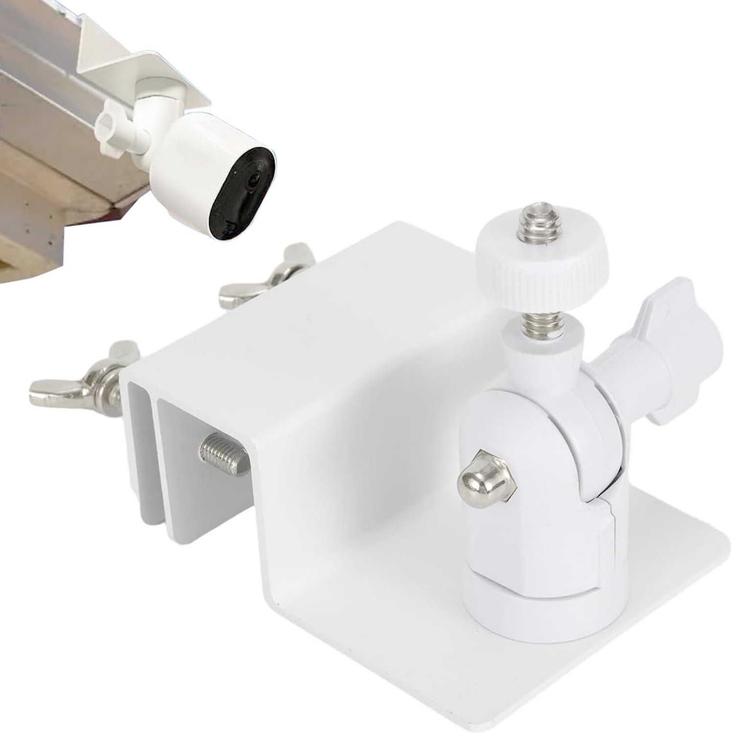 Gootmontage voor camera en zonnepanelen - Verstelbaar aluminium - Geschikt voor Arlo en Blink