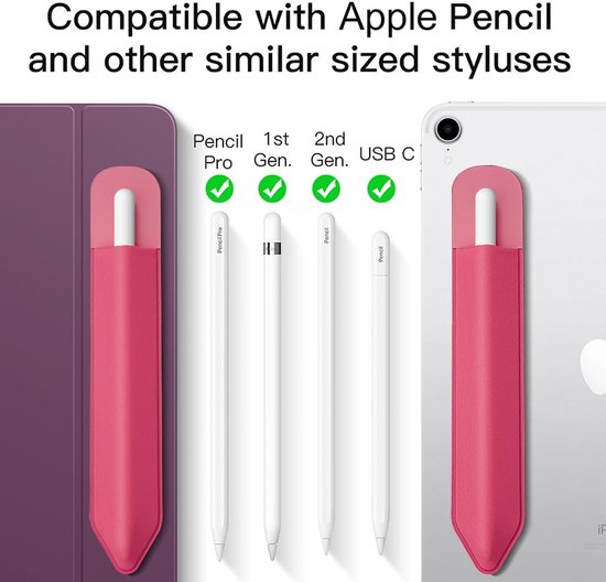 Elastische Pencil Holder Sticker voor Stylus Pencils — afbeelding 5