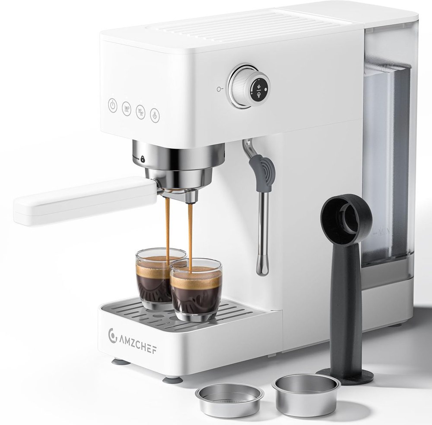 20 Bar Espresso Machine met Melkopschuimer en 1.5L Tank