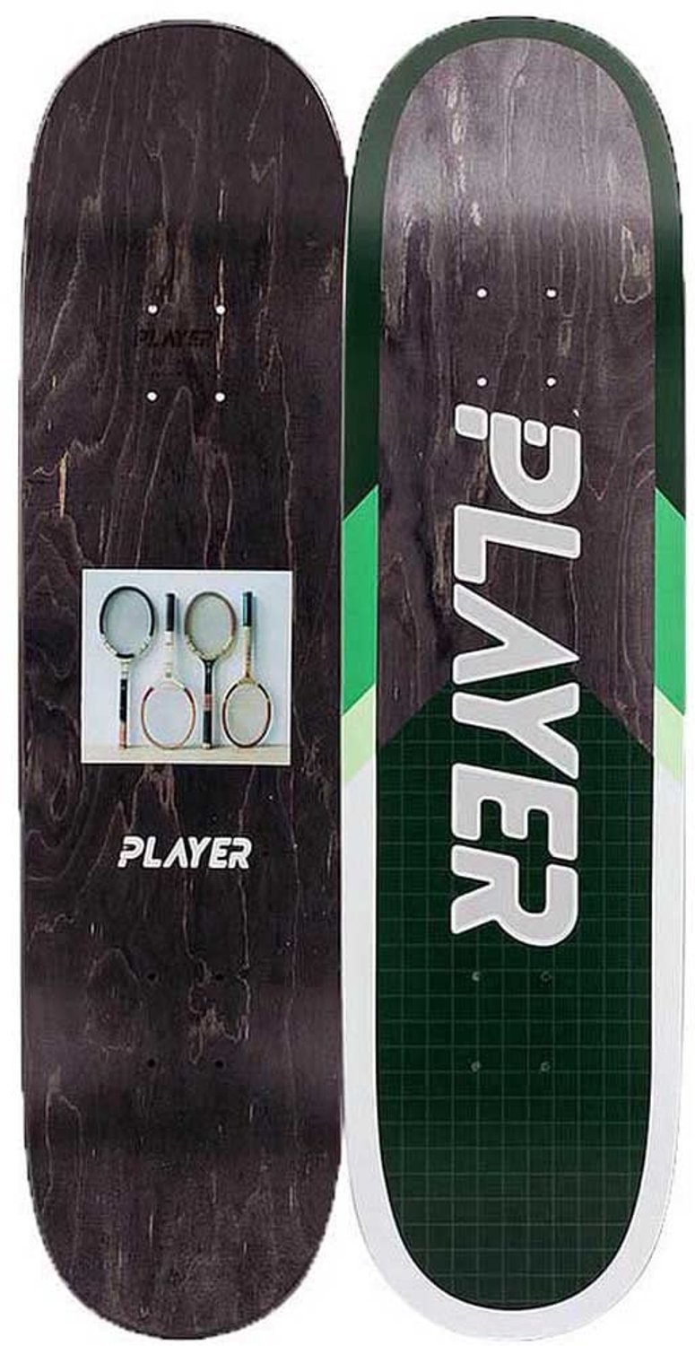 Longboard met Tennis Geïnspireerd Ontwerp 21.8 x 81 cm Multicolor